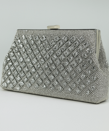 Mini Sac Rose Pastel à Perles